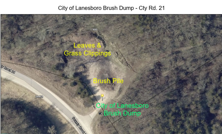 Brush Dump Map