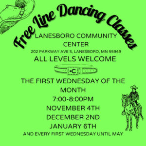 Line Dancing Flyer